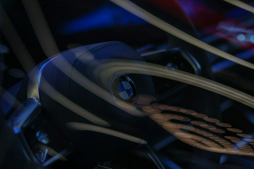 futuristic car dashboard
